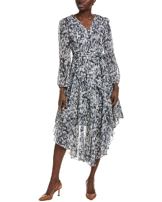 Weekend Special Vince Camuto Tie Waist Midi Dress