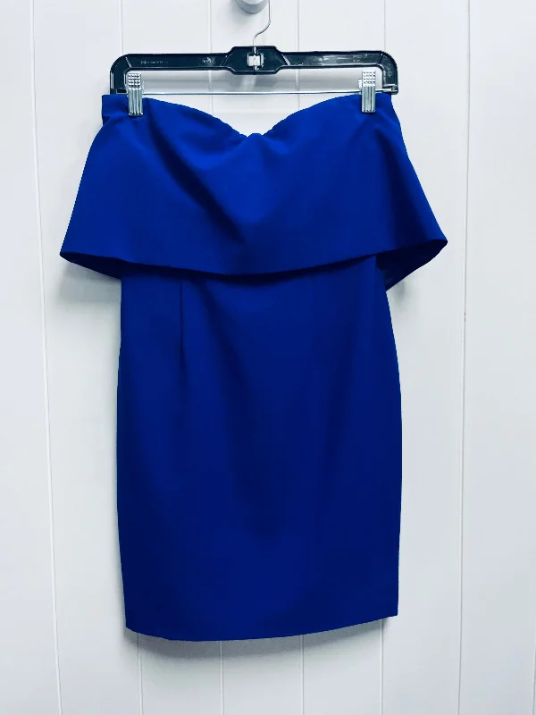 Big Discounts Blue Dress Party Short Clothes Mentor, Size 2