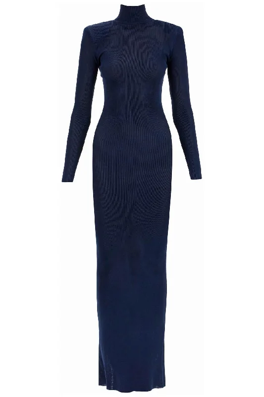 Unmissable Offer Self Portrait Maxi Viscose Knit Dress In