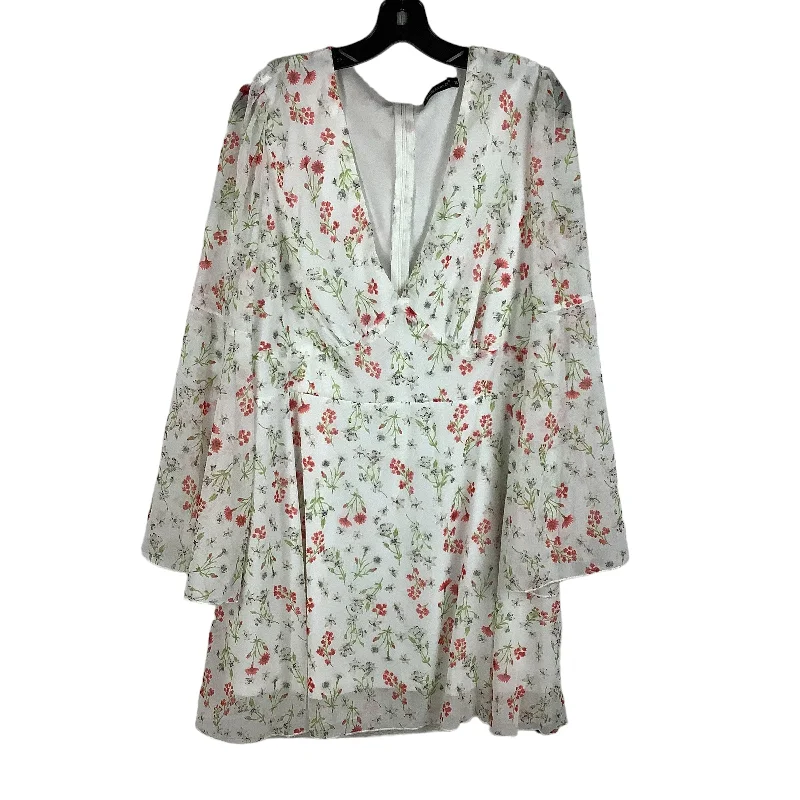 Early Access Floral Print Dress Casual Midi Clothes Mentor, Size 3x