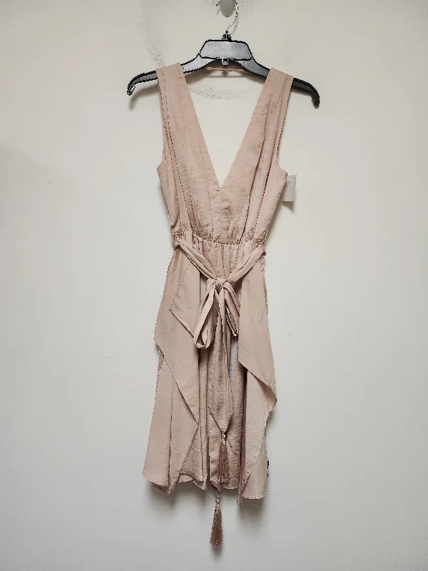 Best Bargains Tan Dress Casual Short Bcbgmaxazria, Size Xs