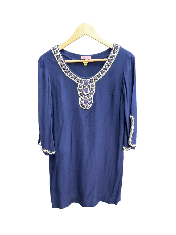 Bargain Prices Navy Dress Casual Short Lilly Pulitzer, Size Xs