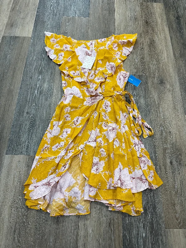 Instant Discount Yellow Dress Casual Short Free People, Size S