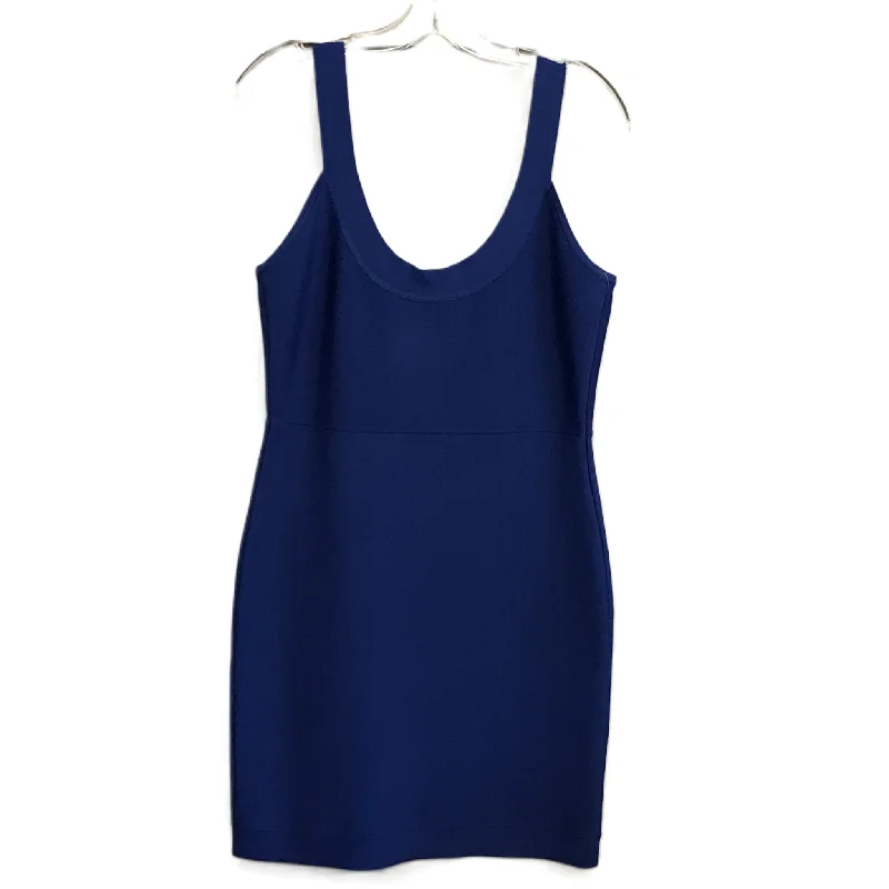Reduced Prices Blue Dress Party Short By Bcbgmaxazria, Size: L