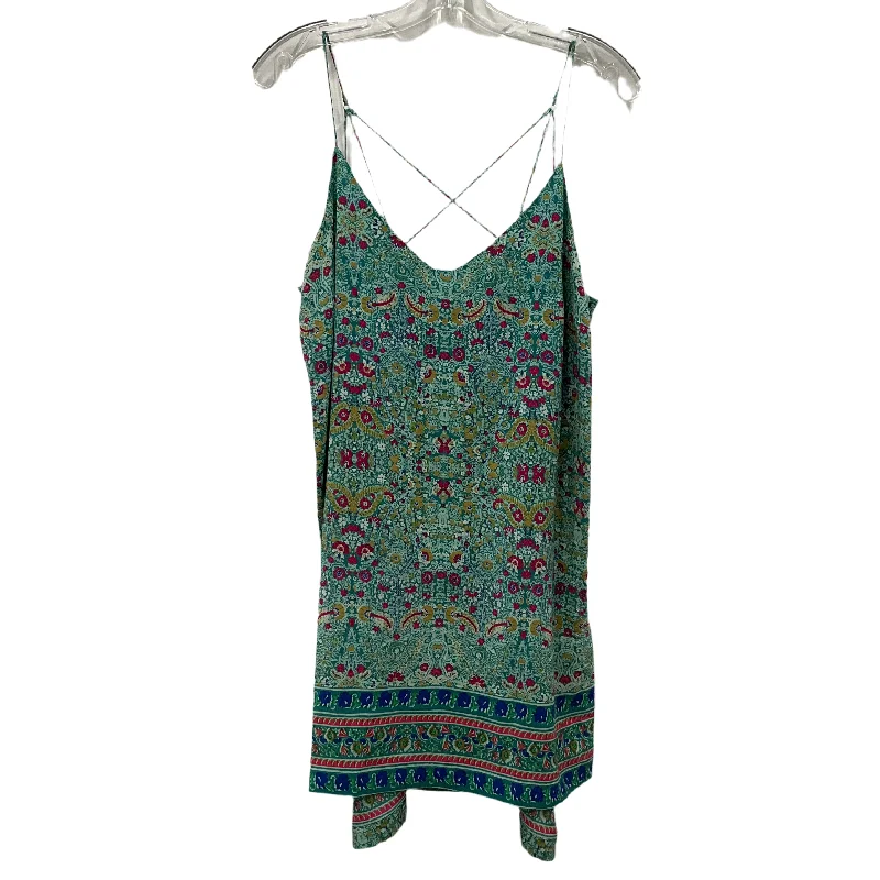 Can't Miss Multi-colored Dress Casual Short Maeve, Size 8