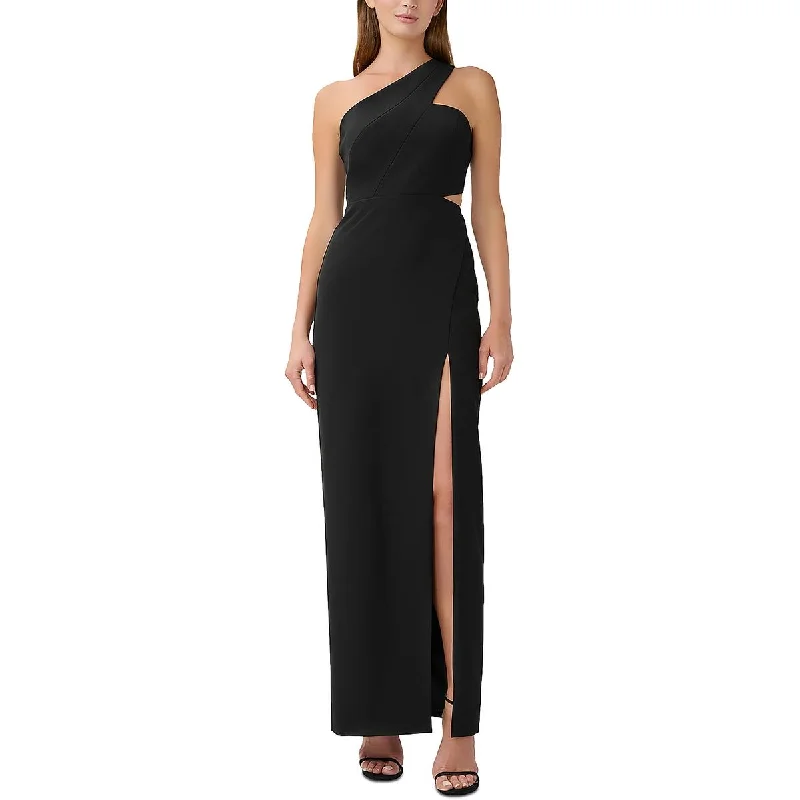Great Deals Womens Cut-Out One Shoulder Evening Dress
