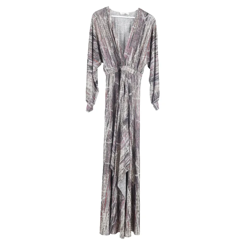 Value Deals Ba&sh Metallic Santana Dress in Multicolor Polyester
