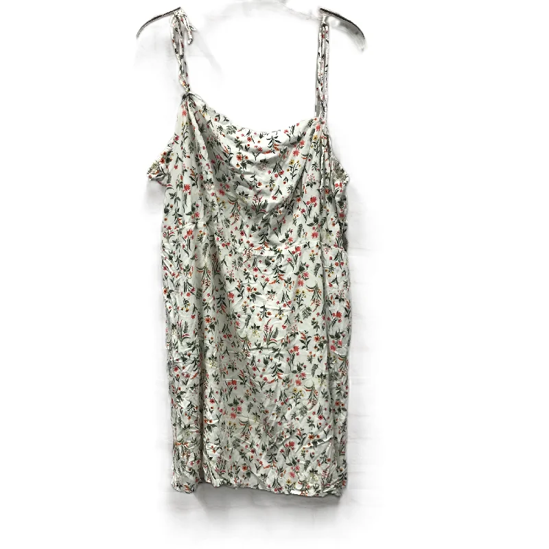 Special Price White Dress Casual Short By Old Navy, Size: 3x