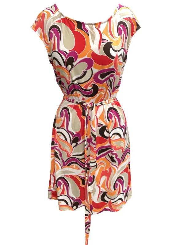 New Deals Multi-colored Dress Casual Midi Banana Republic, Size S