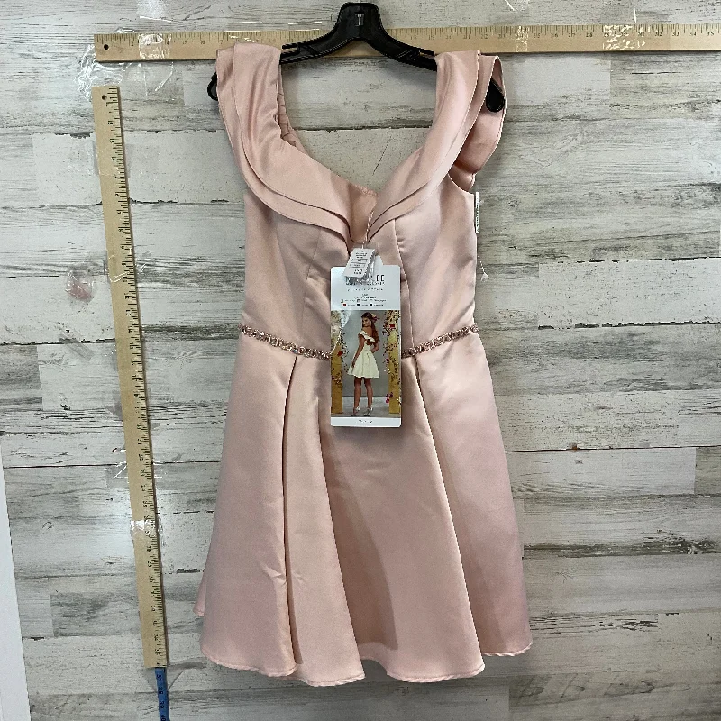 Clearance Items Pink Dress Party Short MORILEE, Size L
