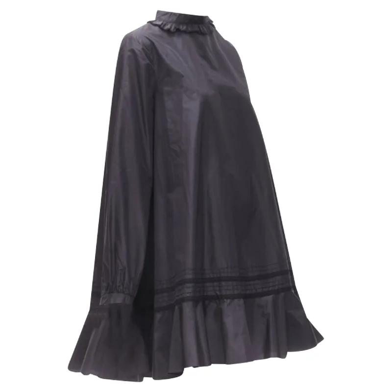 Crazy Deals Christian Dior silk lace trim collar skirt muumuu dress