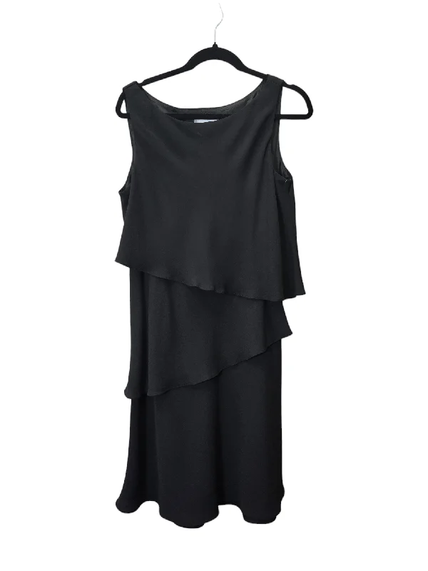 YEAR-End Sale Black Dress Party Midi Sl Fashions, Size Xl