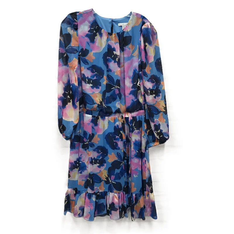 Savings Galore Multi-colored Dress Casual Short By London Times, Size: L
