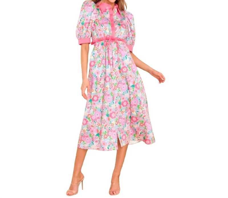 Daily Deals Taylor Dress In Happy Daze