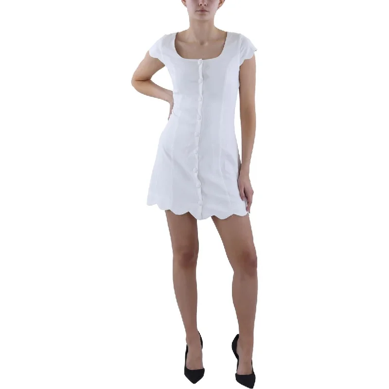 Low Prices Womens Cap Sleeve Short Mini Dress