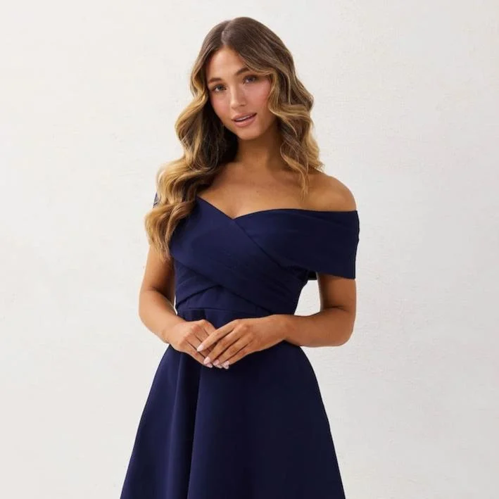 Shop and Save Britt Mini Dress - Navy