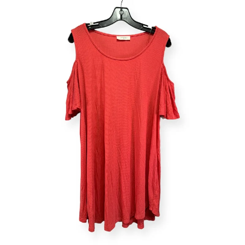 Exclusive Savings Ivory Dress Casual Midi Umgee, Size 1x