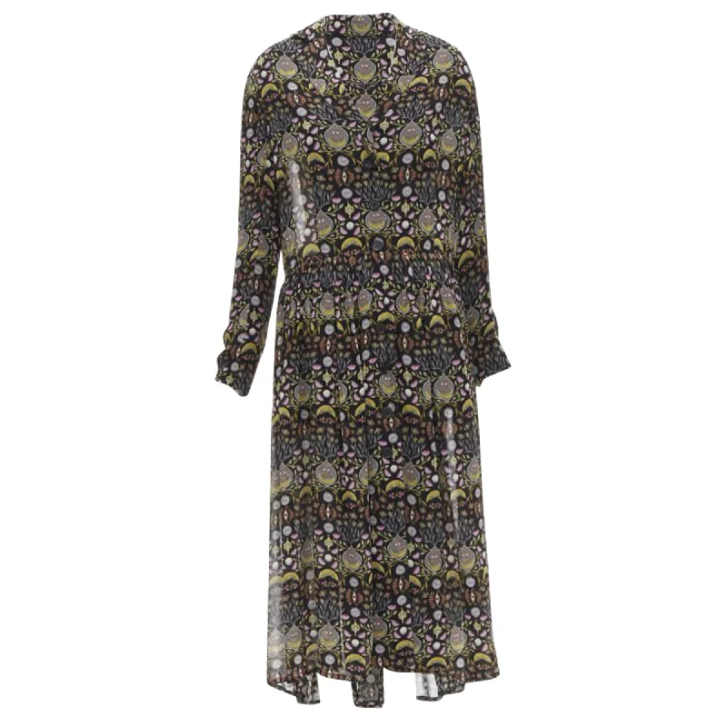 Price Fest Chloe viscose bohemian print midi dress