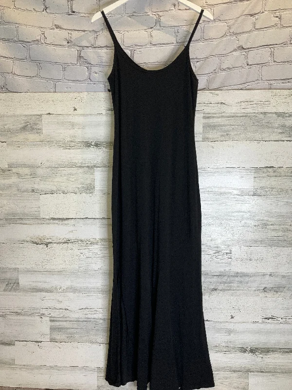 Deal Mania Black Dress Casual Maxi Tee Shop, Size S