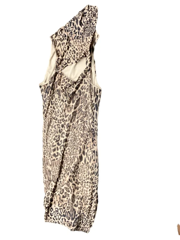 Customer Appreciation Sale Animal Print Dress Party Midi Bar Iii, Size Xs