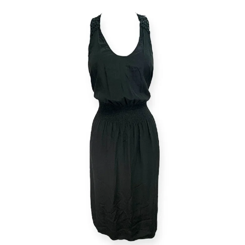 Early Bird Discount Black Dress Casual Short Rebecca Taylor, Size 2