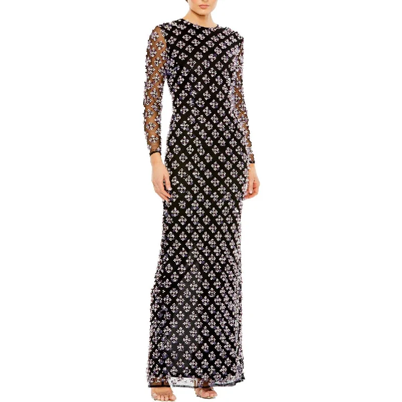 Buy Now Womens Embellished Formal Evening Dress