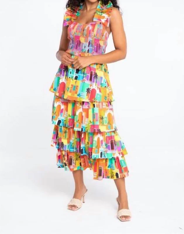 Clearance Items Frida Dress In Multi