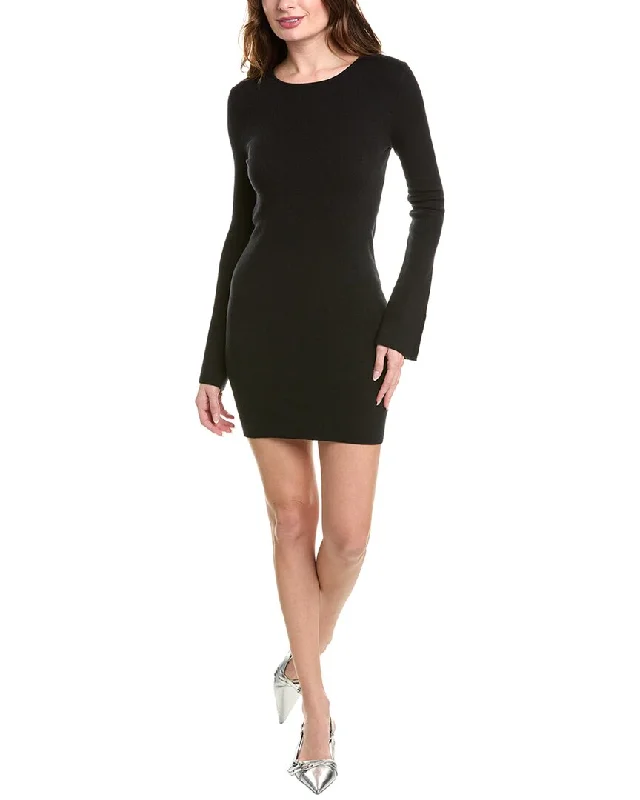 Mega Sale Splendid Pia Open Back Silk-Blend Sweaterdress