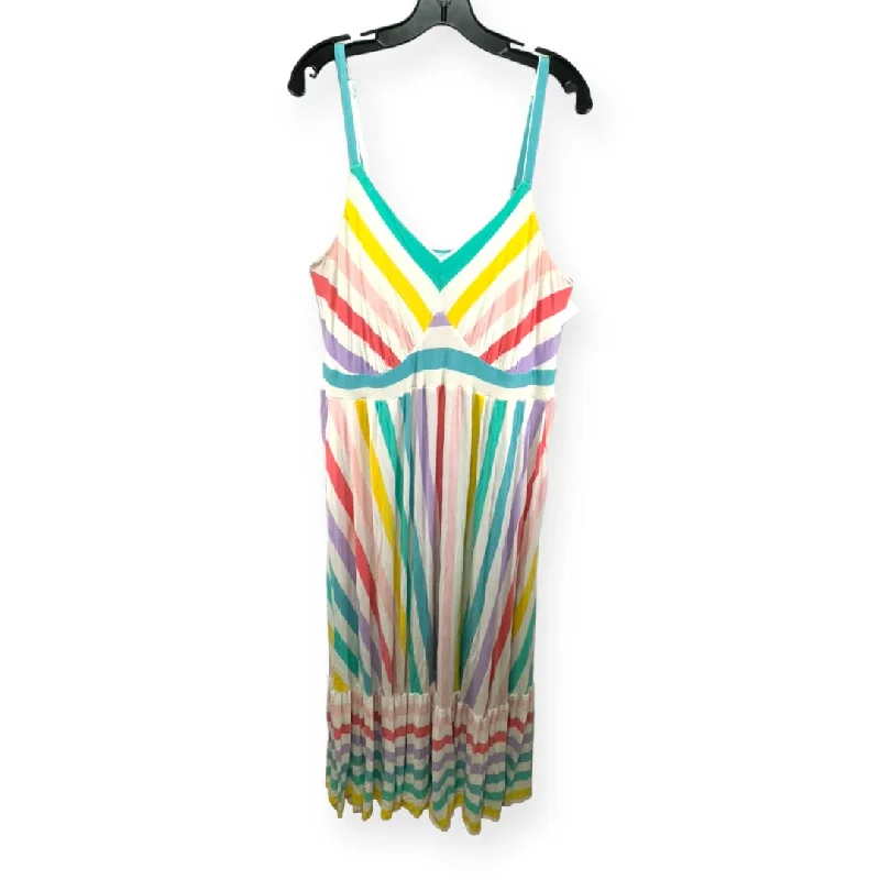 Unbeatable Prices Striped Pattern Dress Casual Maxi Torrid, Size 2x