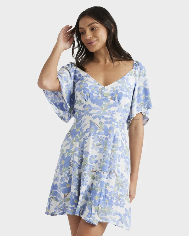 Massive Deals Womens Mercado Mini Crepe Dress