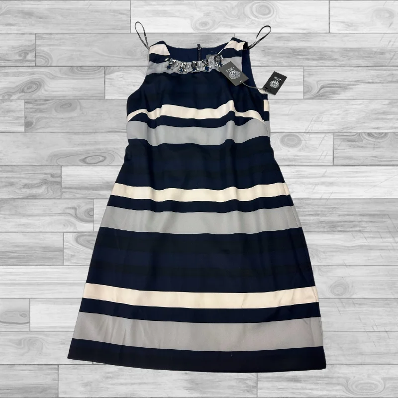 YEAR-End Clearance Striped Pattern Dress Casual Short Vince Camuto, Size S
