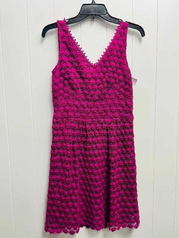 Final Clearance Purple Dress Party Short YOANA BARASCHI , Size 2