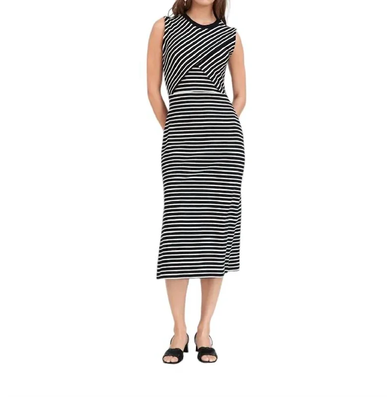 Buy Now Hayden Dress In Black/cream