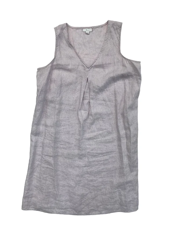 Deal Explosion Purple Dress Casual Midi J. Jill, Size M