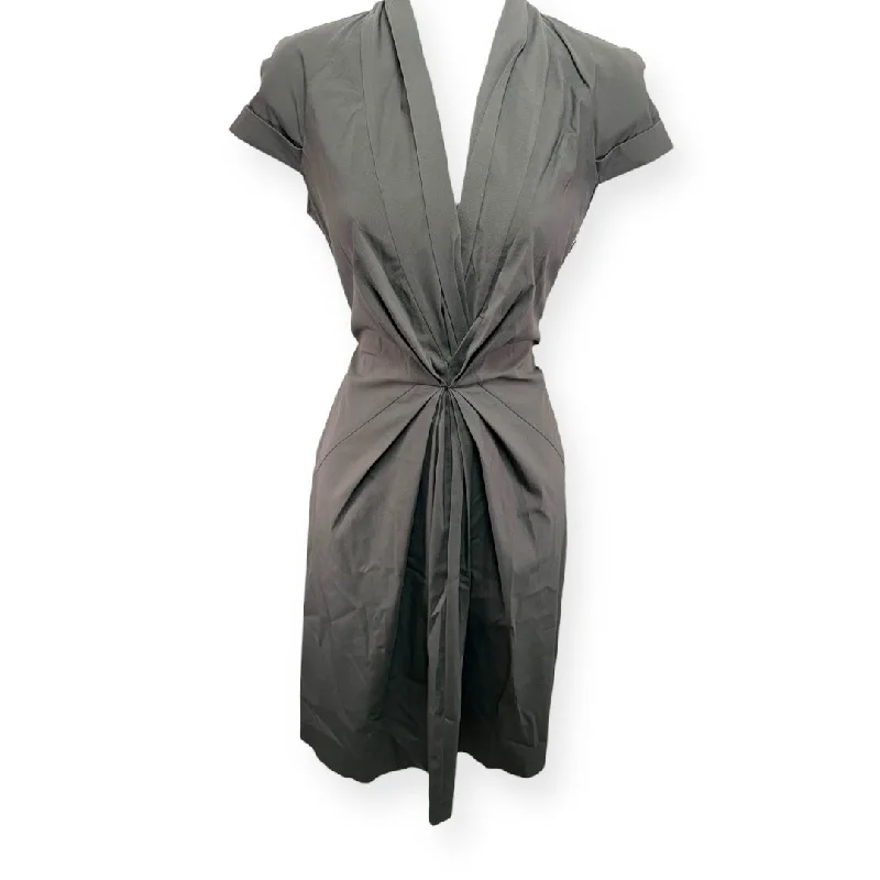 Special Price Taupe Dress Casual Midi Hugo Boss, Size 2