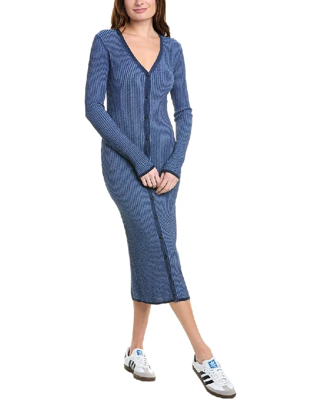 Unbeatable Prices rag & bone Alexis Rib Midi Dress