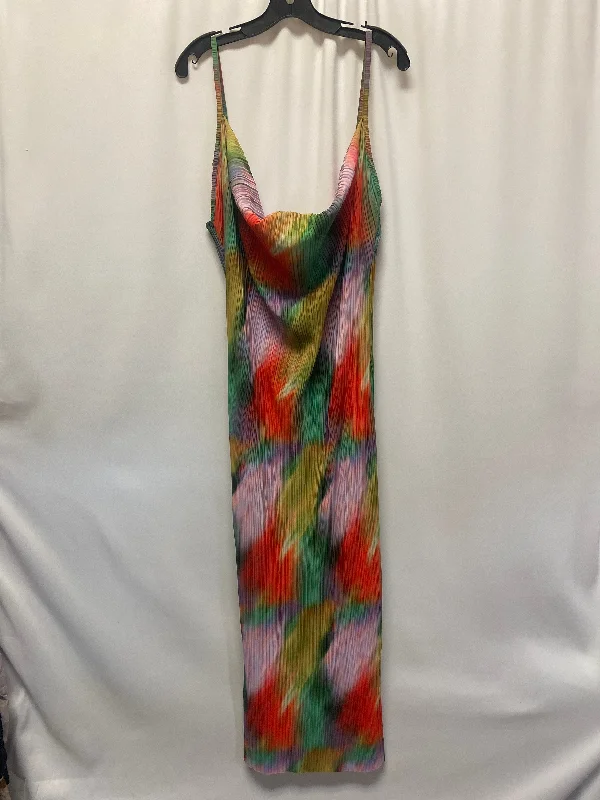 Year-End Sale Green Dress Casual Maxi Pretty Little Thing, Size 2x
