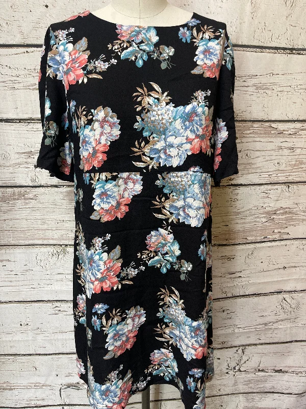 Today's Special Black Dress Casual Midi Wayf, Size L