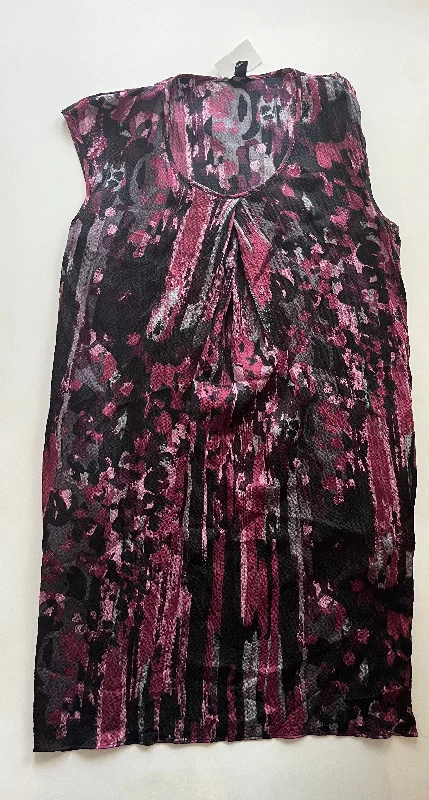 Bargain Bin Purple Dress Casual Midi Ann Taylor O, Size M