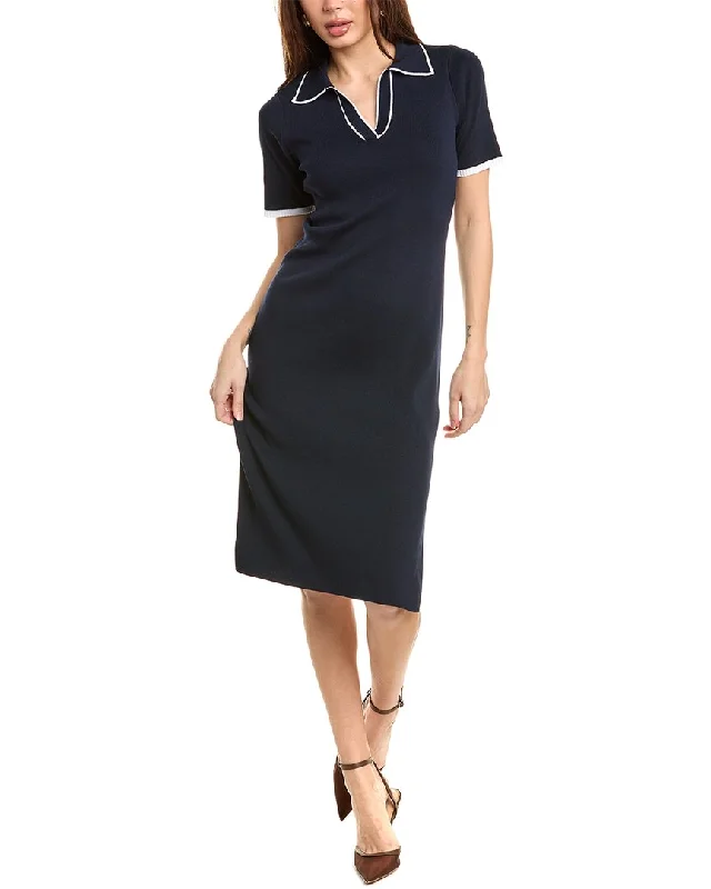 Hurry In Nanette by Nanette Lepore Midi Polo Dress