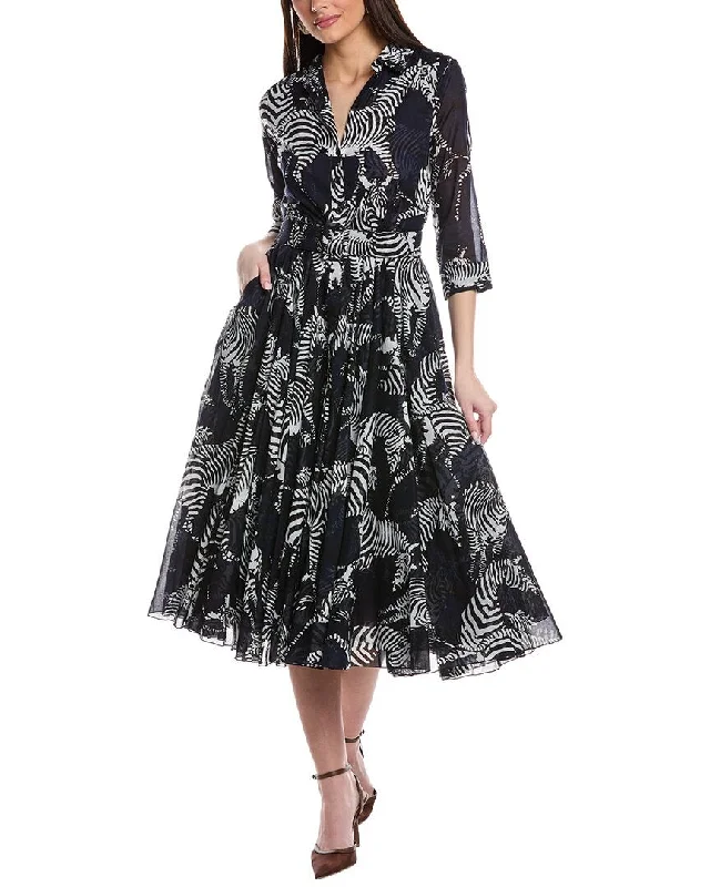 Can't Be Beat Samantha Sung Aster Midi Dress