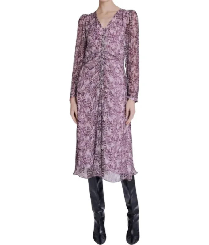 Blowout Deals Romea Printed Midi Dress In Cassia Print