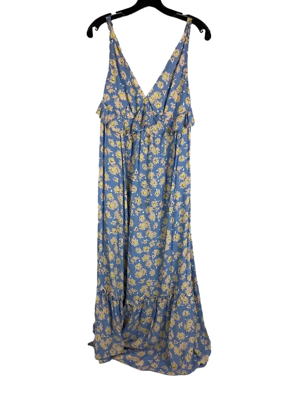 The Best Prices Floral Print Dress Casual Midi Who What Wear, Size S
