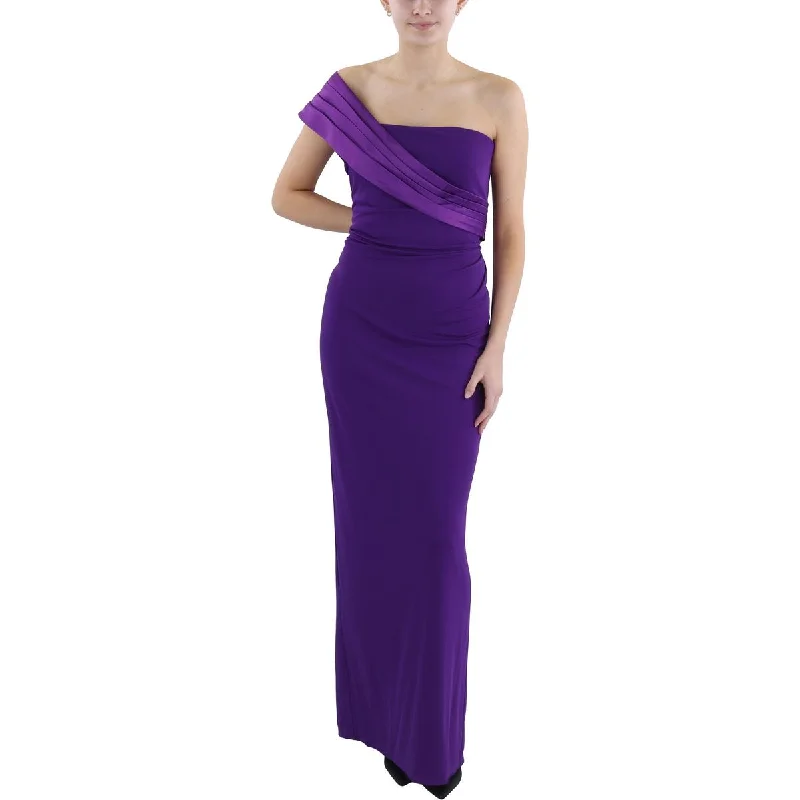 Reduced Prices Womens Full Length One Shoulder Evening Dress