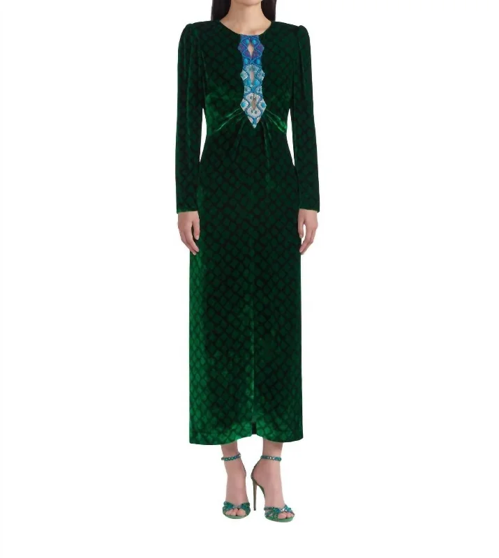 Value Deals Jinx-C Dress In Klimt Emerald