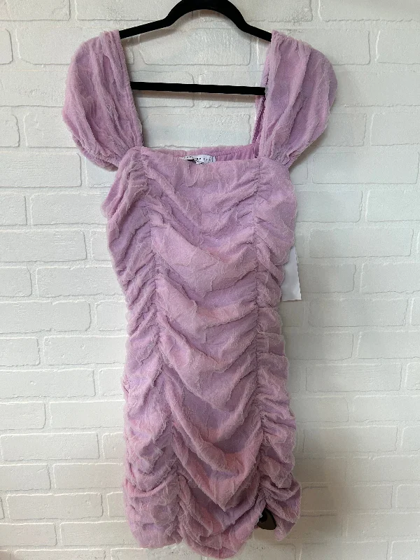 Best Deals Pink Dress Party Short Endless Rose, Size L