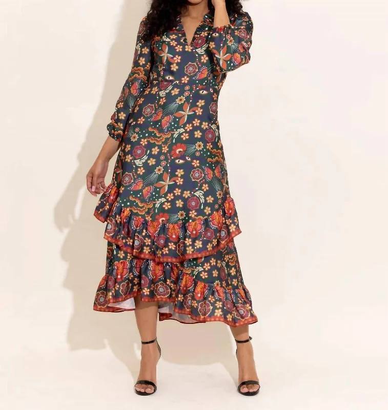 Deal of the Day Merritt Dress In Tapestry