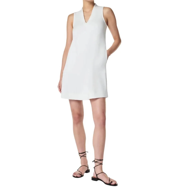 Markdowns Airessentials V-Neck Mini Dress In Powder