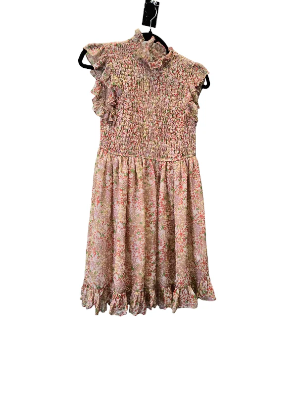 Buy Now Multi-colored Dress Casual Short Cmc, Size S