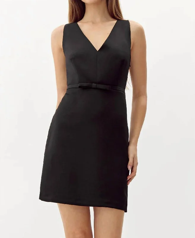 Early Bird Discount Barbara Dutch Mini Dress In Black